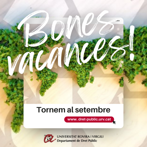 Marxem de vacances!! Tornem al setembre