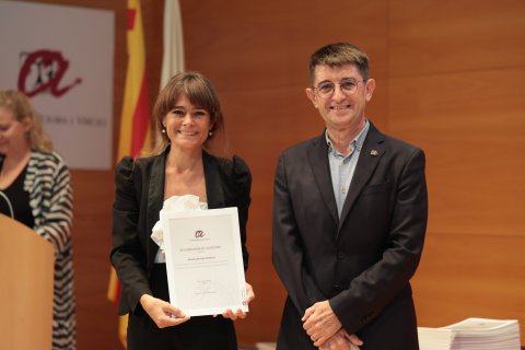 Cuatro miembros del TCS son reconocidos como catedráticos y catedráticas de la URV