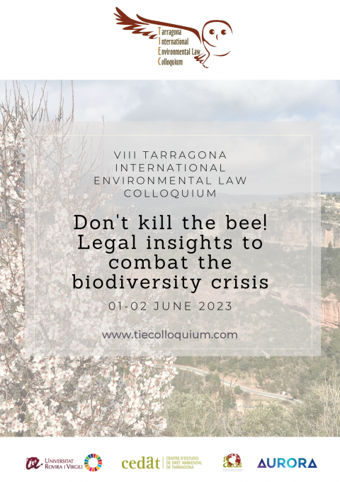 VIII Tarragona International Environmental Law Colloquium (TIEC)