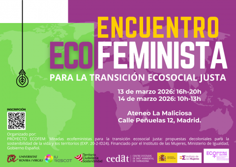 El projecte ECOFEM promou un espai estatal ecofeminista per impulsar una transició ecosocial justa