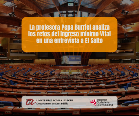 La profesora Pepa Burriel analiza los retos del Ingreso Mínimo Vital en una entrevista en El Salto